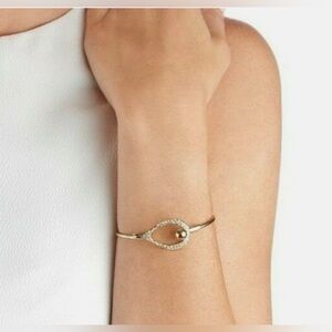 Alexis Bittar Crystal Encrusted Tension Bangle Bracelet. New! Beautiful 🤩